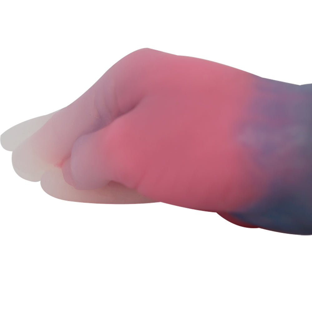 Double Gode Fist Main Fantasy Souple Gros 33 cm