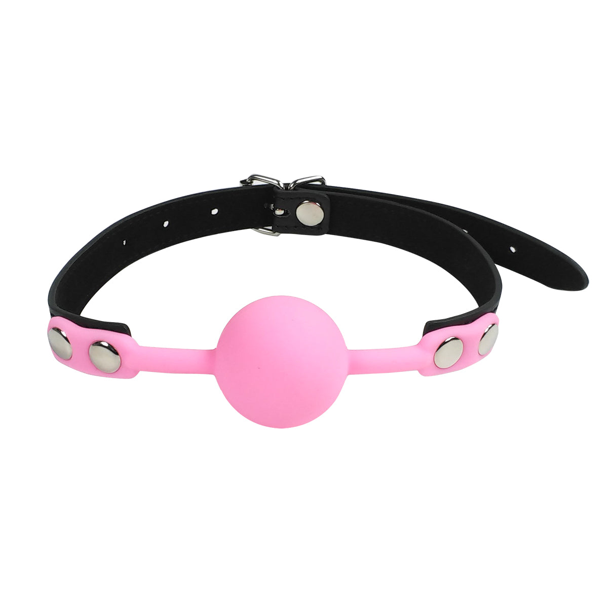 Bâillon-Boule Réglable en Silicone pour Bondage BDSM