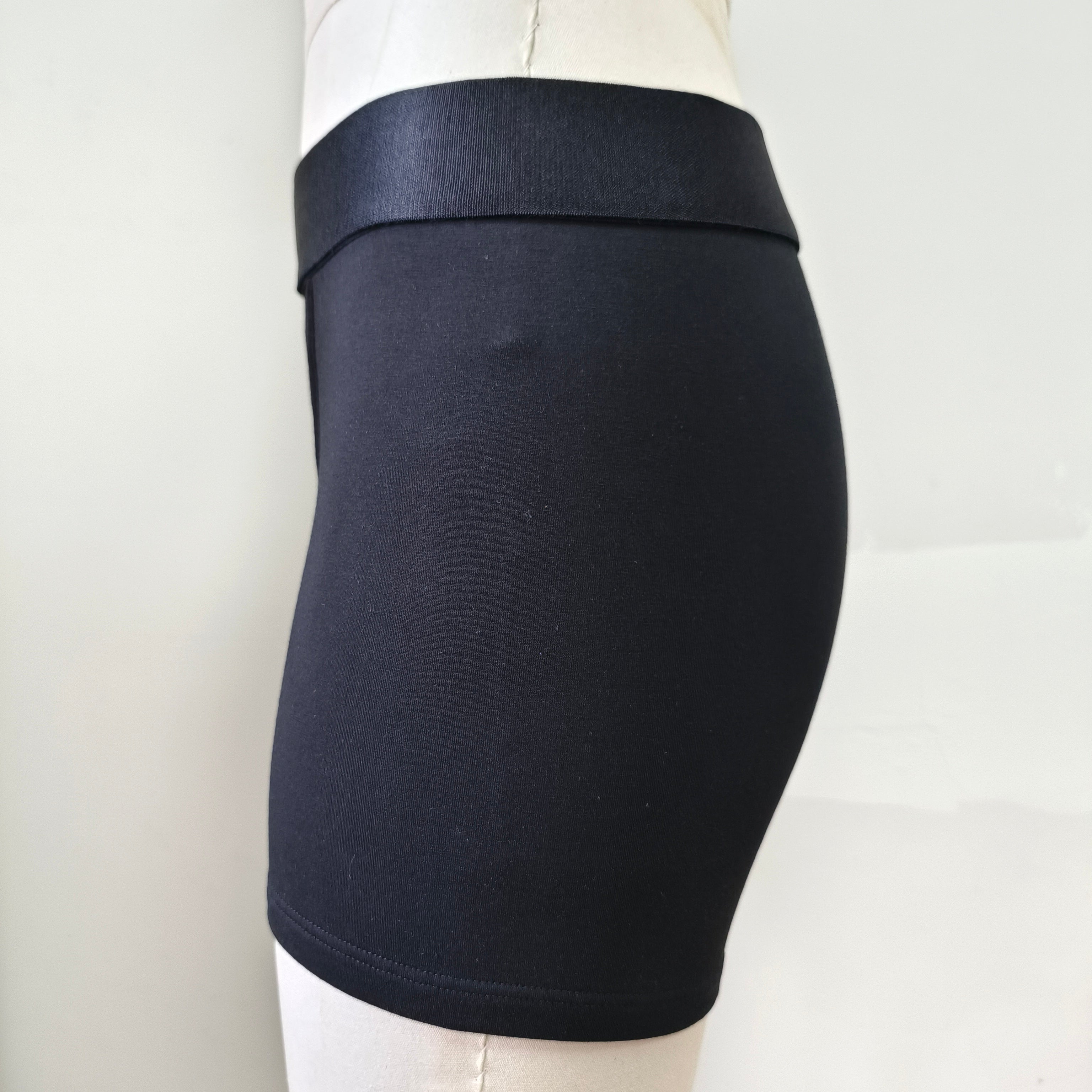 Boxer Harnais Strap-on Noir Avec O-ring Pour Packer