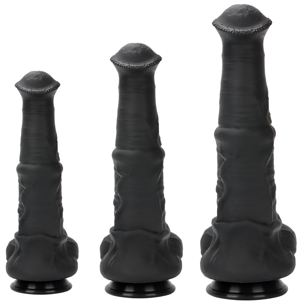 Gros Gode Fantaisie Noir De Cheval XXL 33 cm