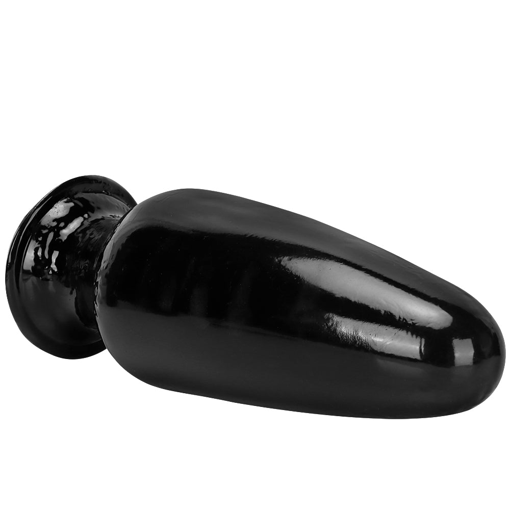 30.5 CM Conique Noir Gros Plug Anal
