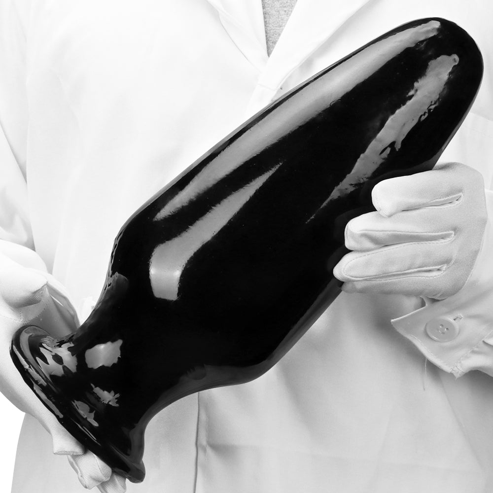 30.5 CM Conique Noir Gros Plug Anal