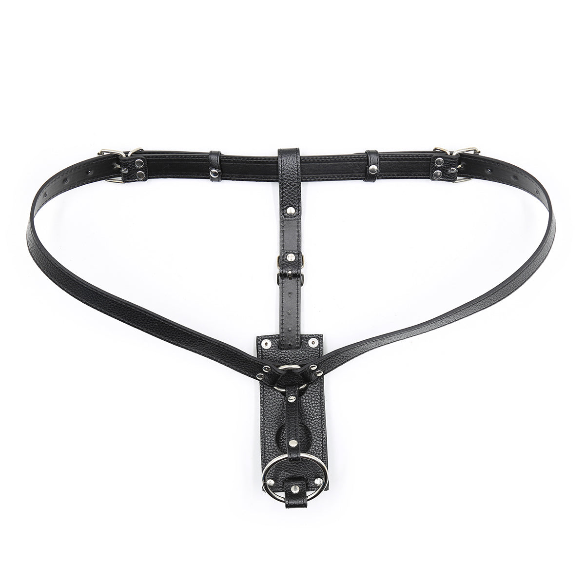 Set Gode-ceinture Réglable Avec Harnais Et Plug Anal