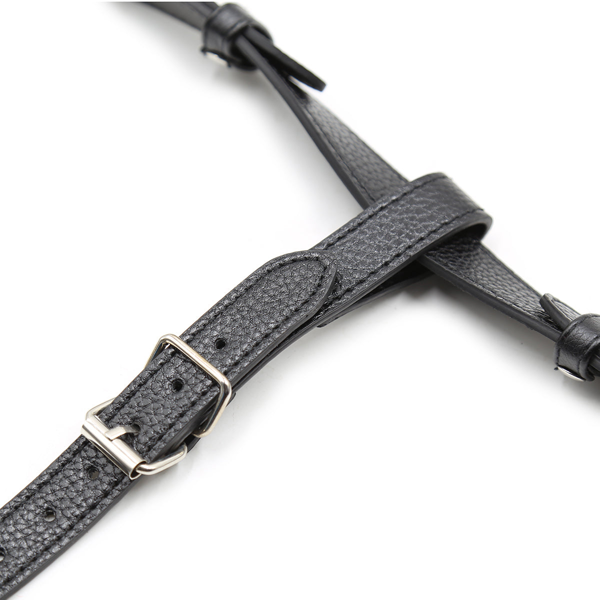 Set Gode-ceinture Réglable Avec Harnais Et Plug Anal