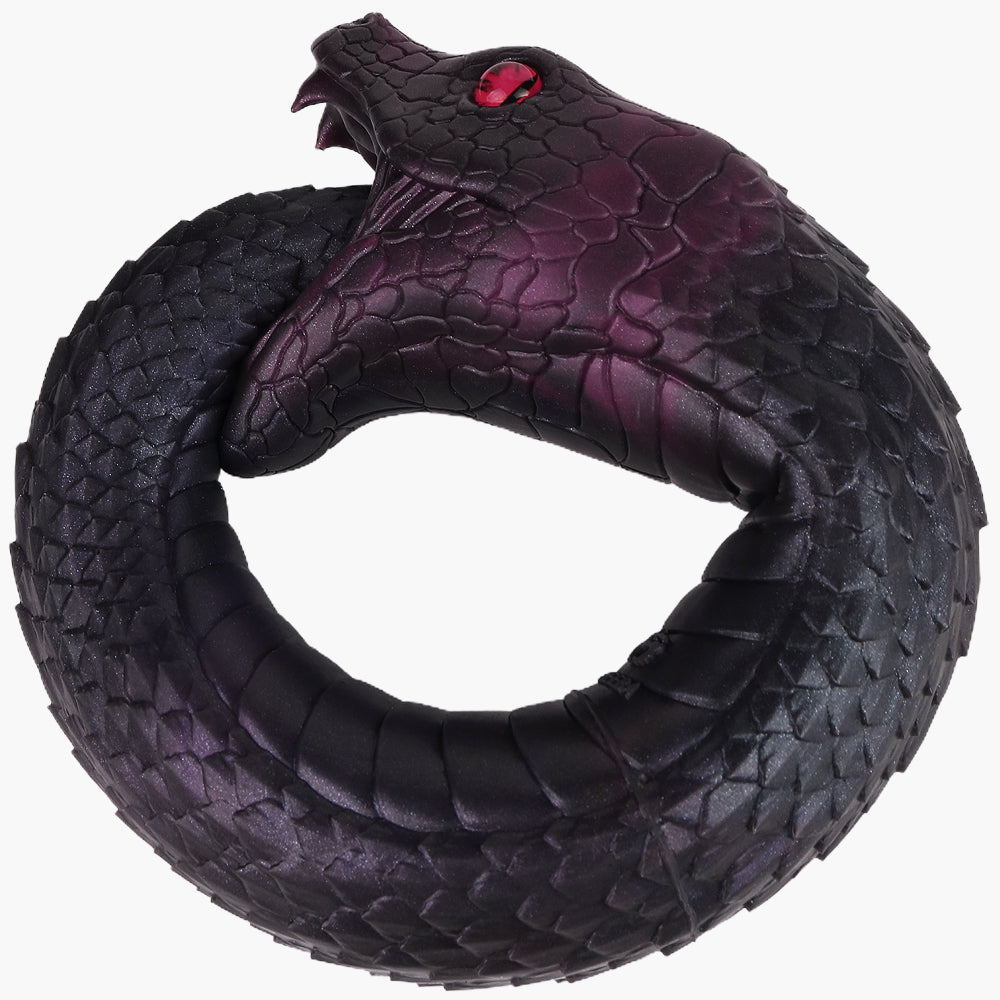Masturbateur En Silicone Texturé Serpent Fantasy Réaliste