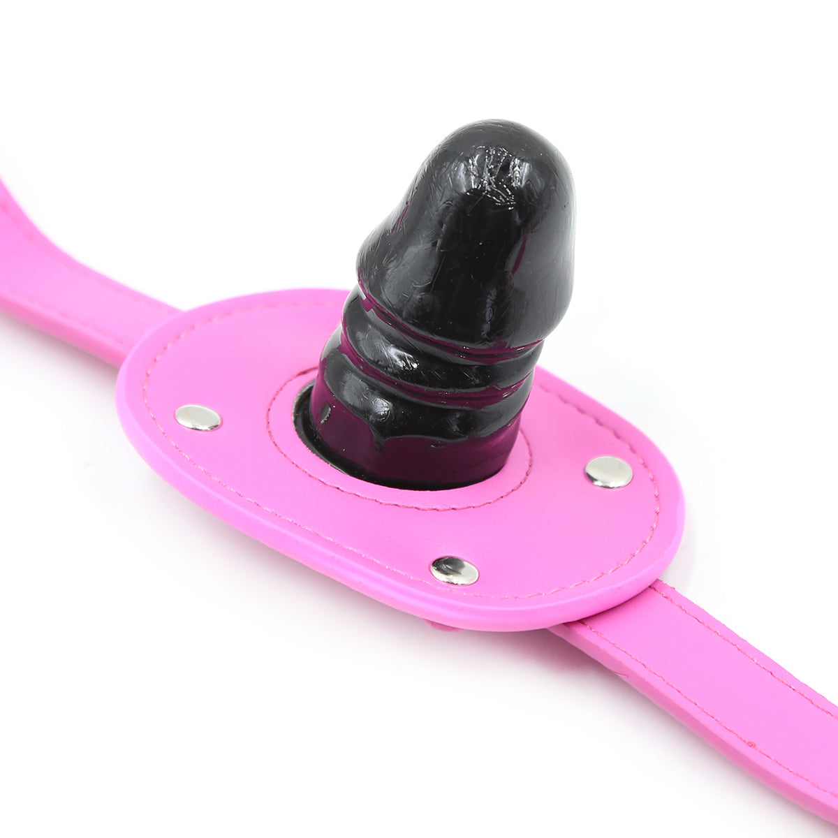 Bâillon Gode BDSM Bondage avec Rose Ceinture