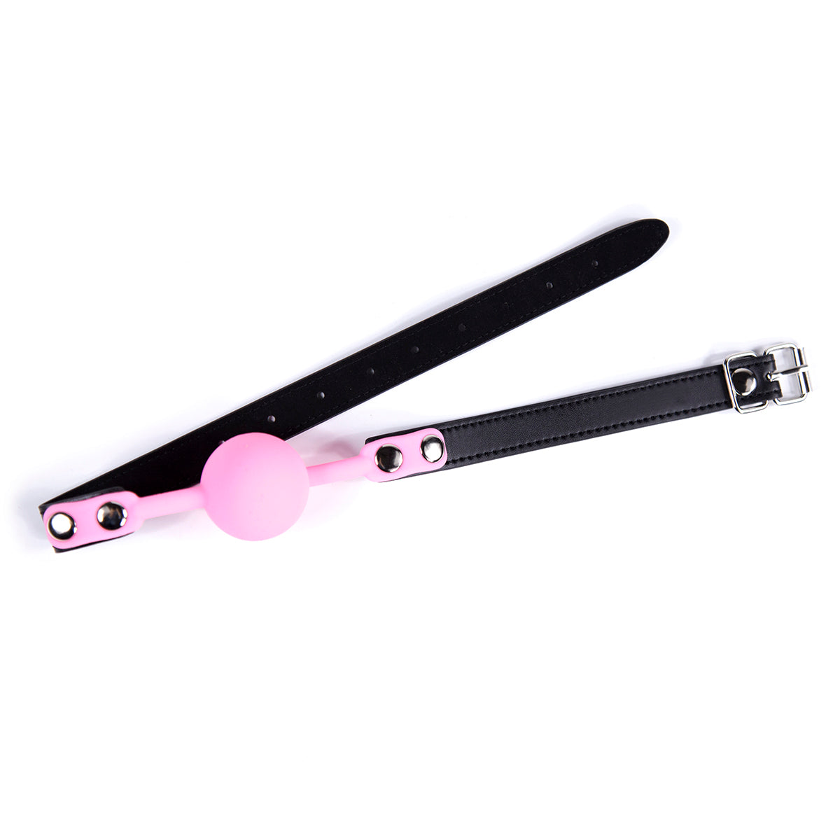 Bâillon-Boule Réglable en Silicone pour Bondage BDSM