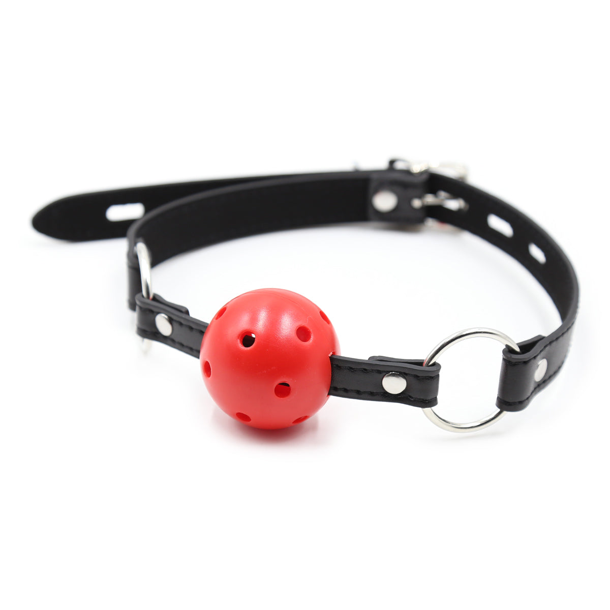 Bondage Noir Respirant BDSM Bâillon Boule