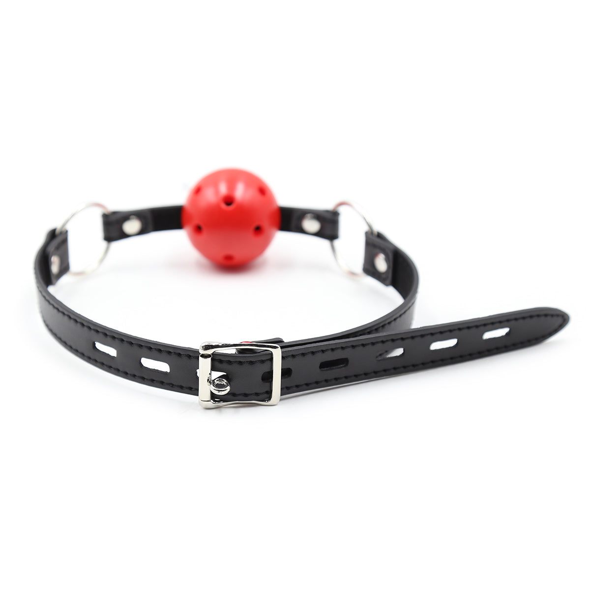 Bondage Noir Respirant BDSM Bâillon Boule