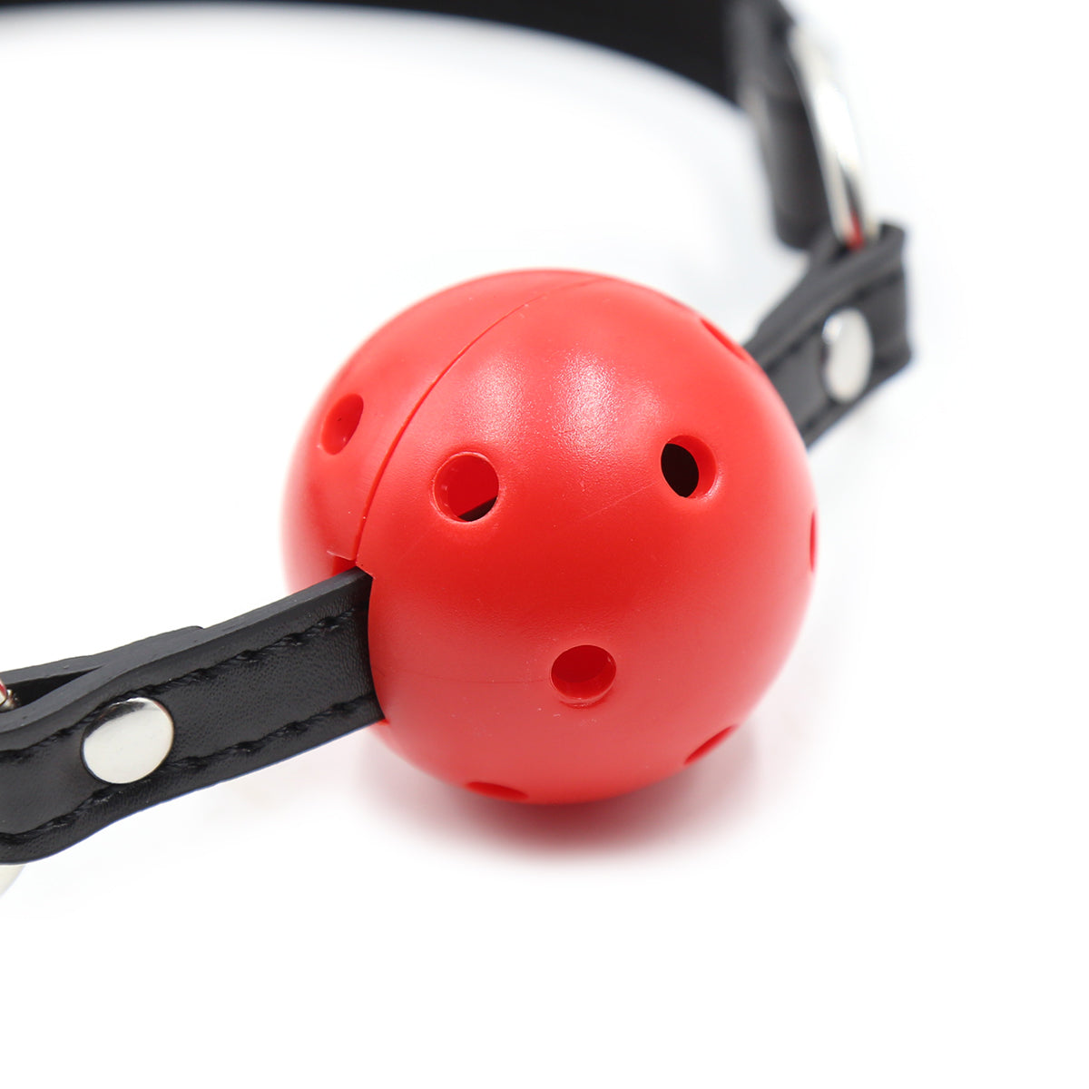 Bondage Noir Respirant BDSM Bâillon Boule