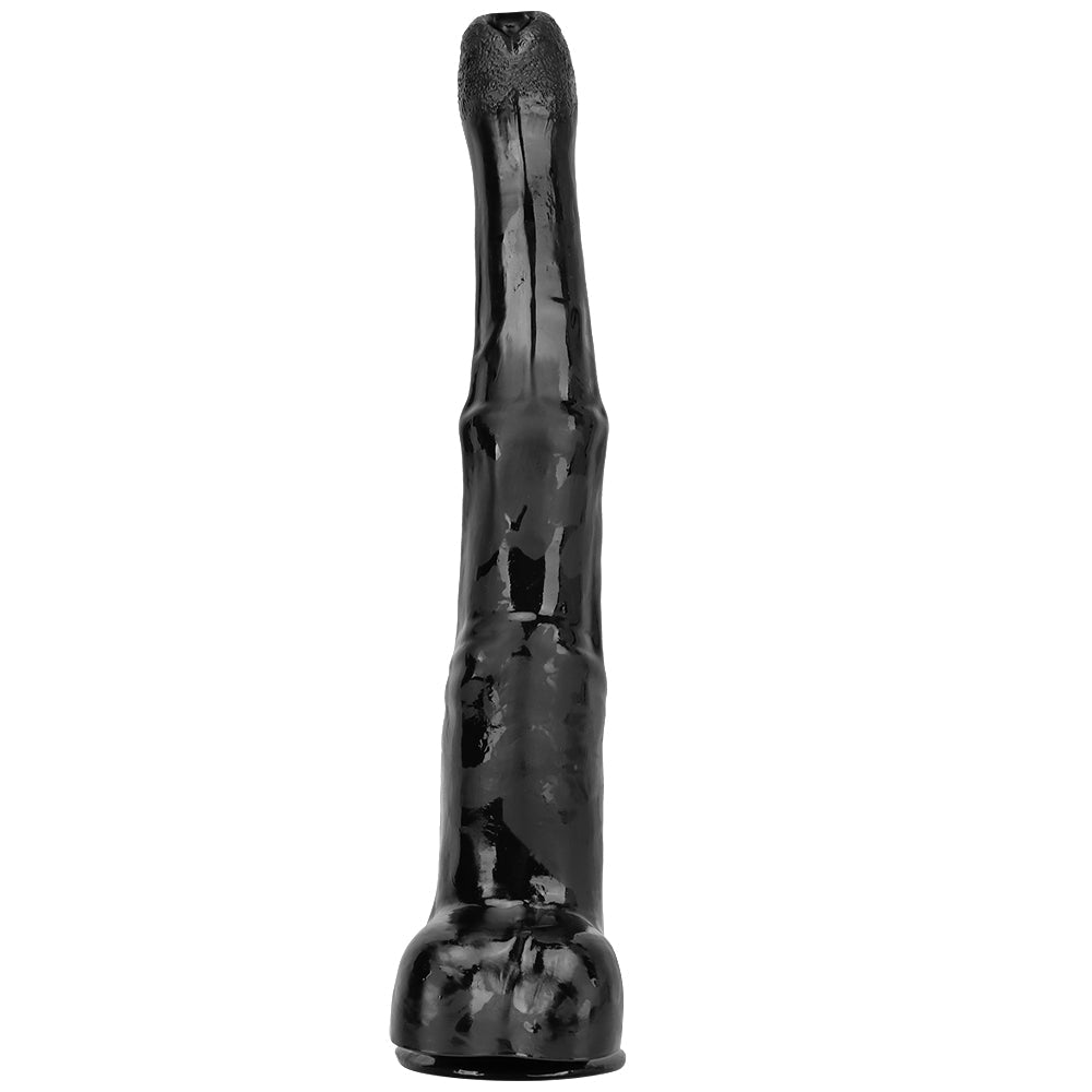 47 CM Long Noir XXL Gode Cheval