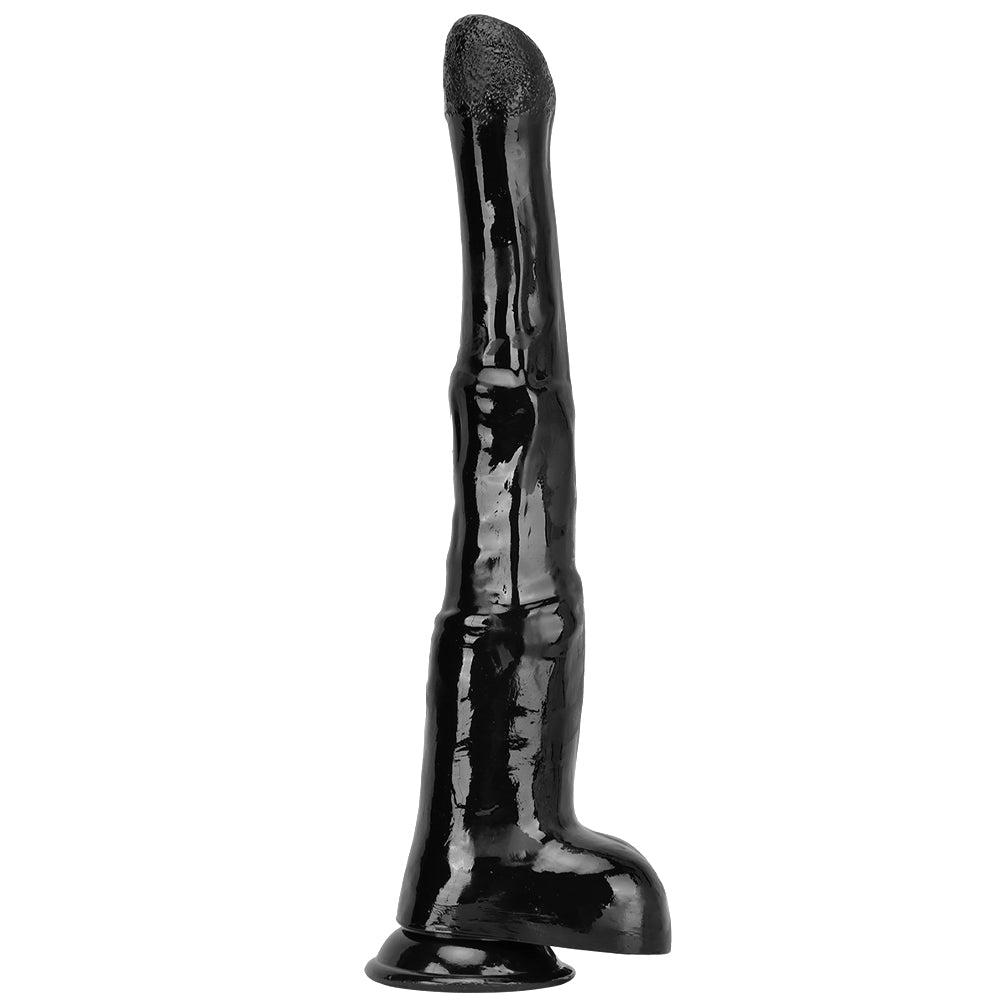 47 CM Long Noir XXL Gode Cheval