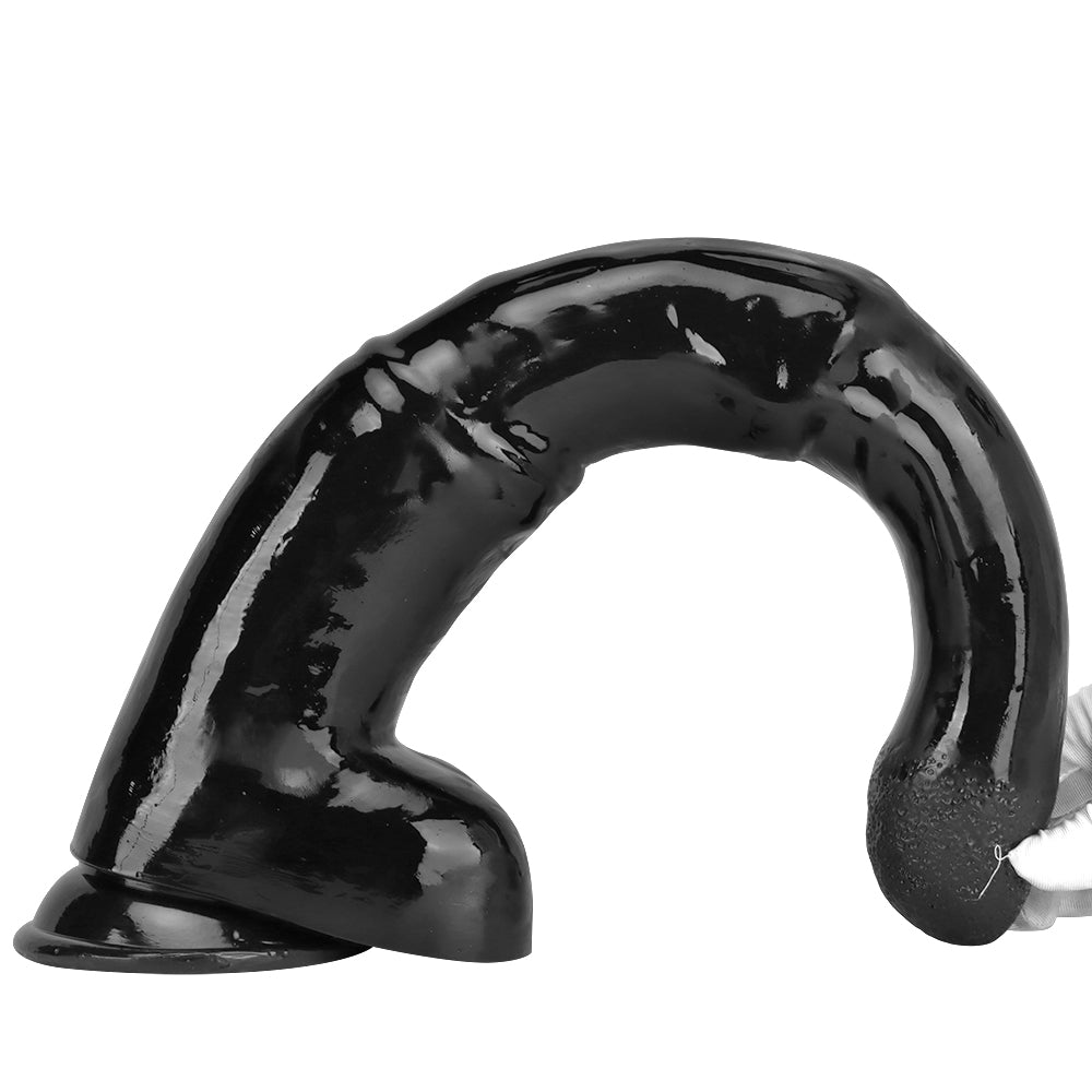 47 CM Long Noir XXL Gode Cheval