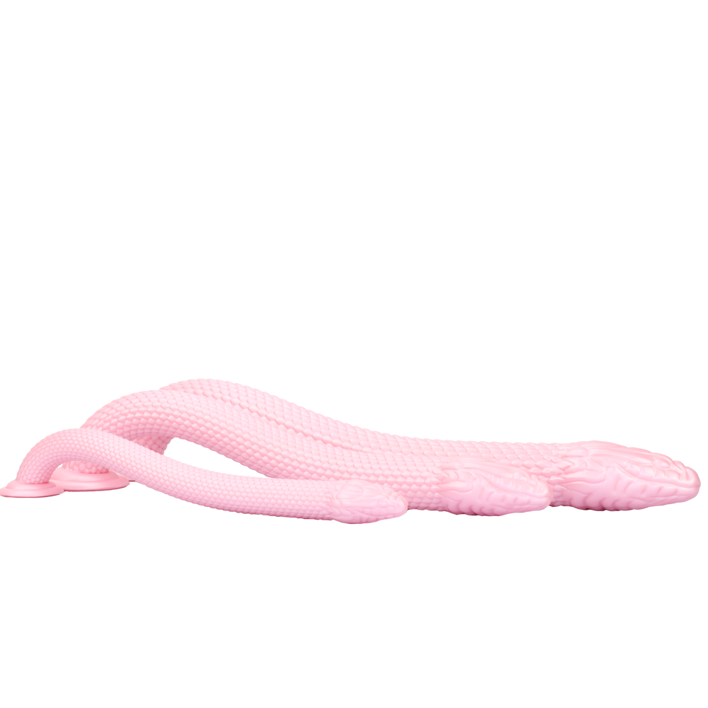 Gode Fantasy Serpent Rose Souple Grand 53 cm