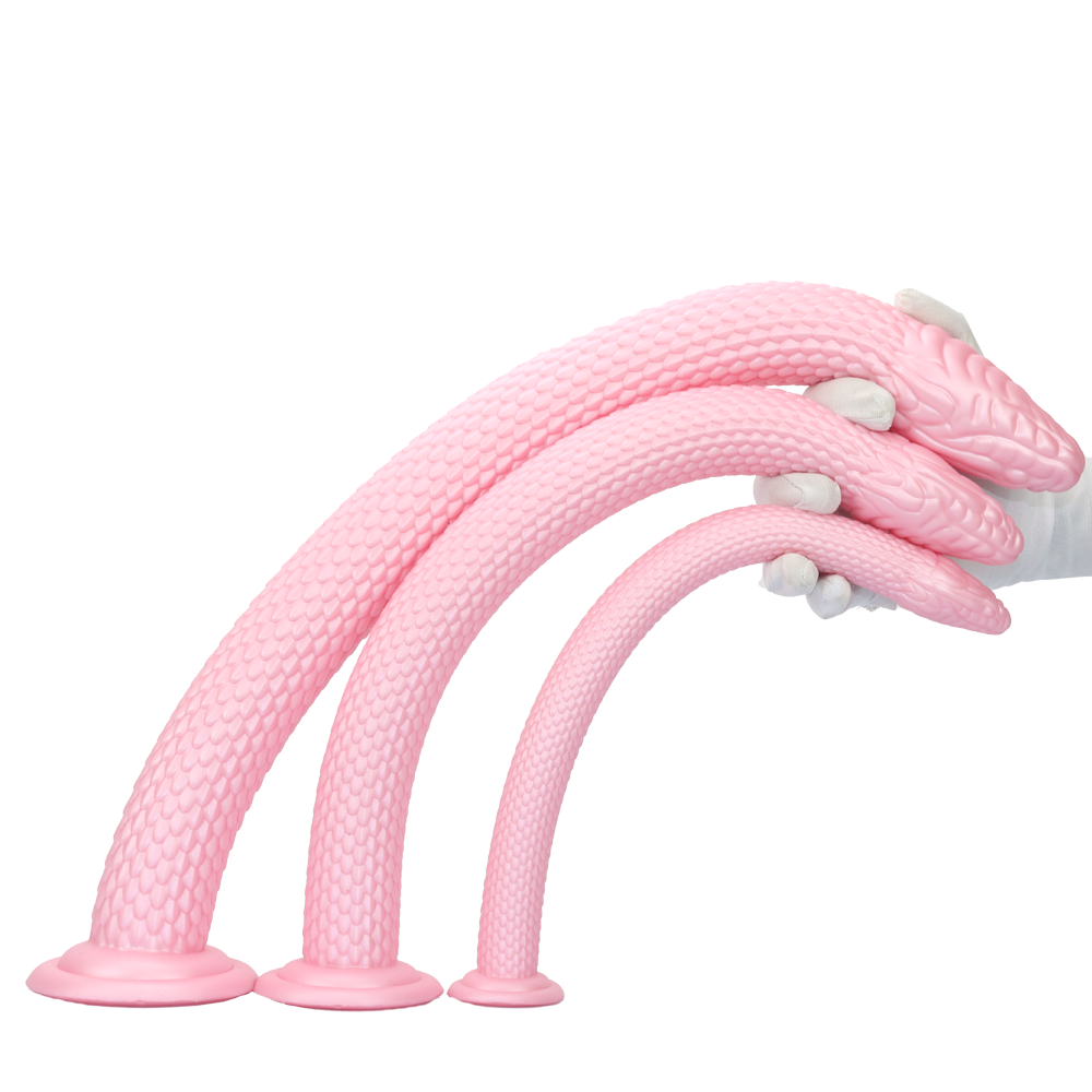 Gode Fantasy Serpent Rose Souple Grand 53 cm