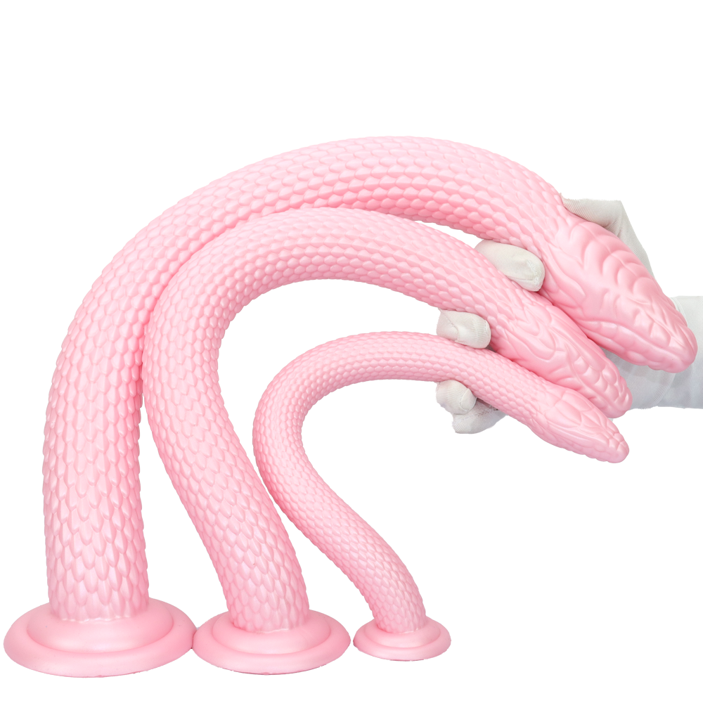 Gode Fantasy Serpent Rose Souple Grand 53 cm