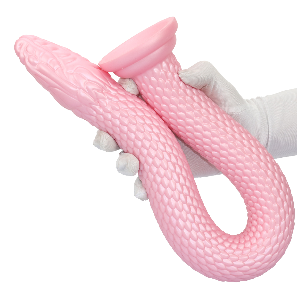 Gode Fantasy Serpent Rose Souple Grand 53 cm