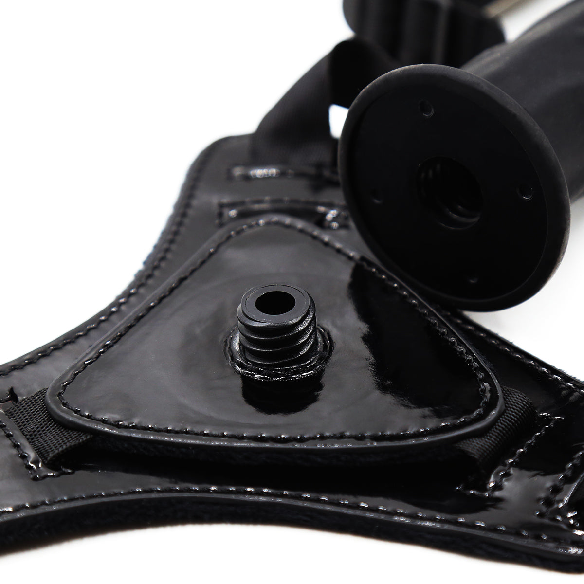 Gode Ceinture Debutant Noir Réaliste 15 cm