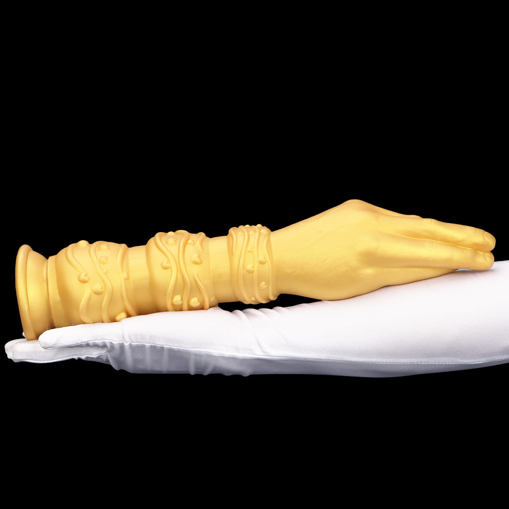 34 CM  Large En Or Silicone Huge Gode Fist
