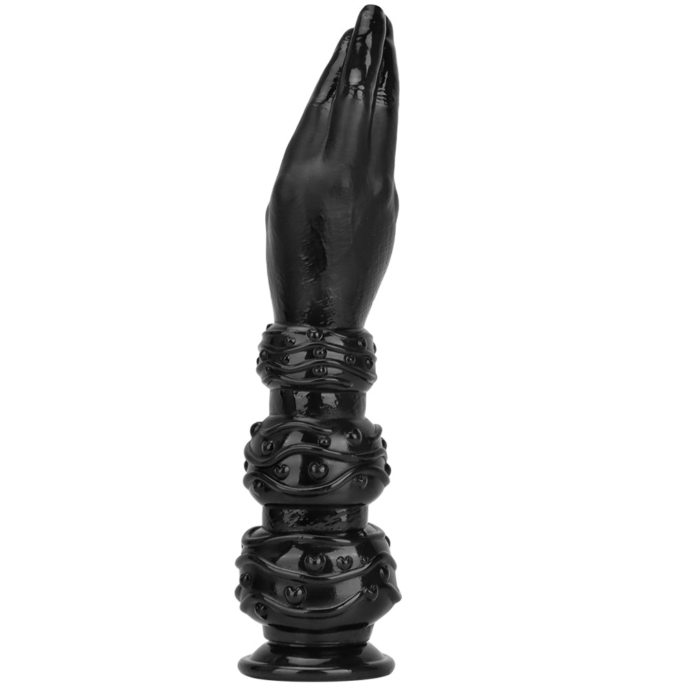 Gode Main Fist Noir Gros 34 cm