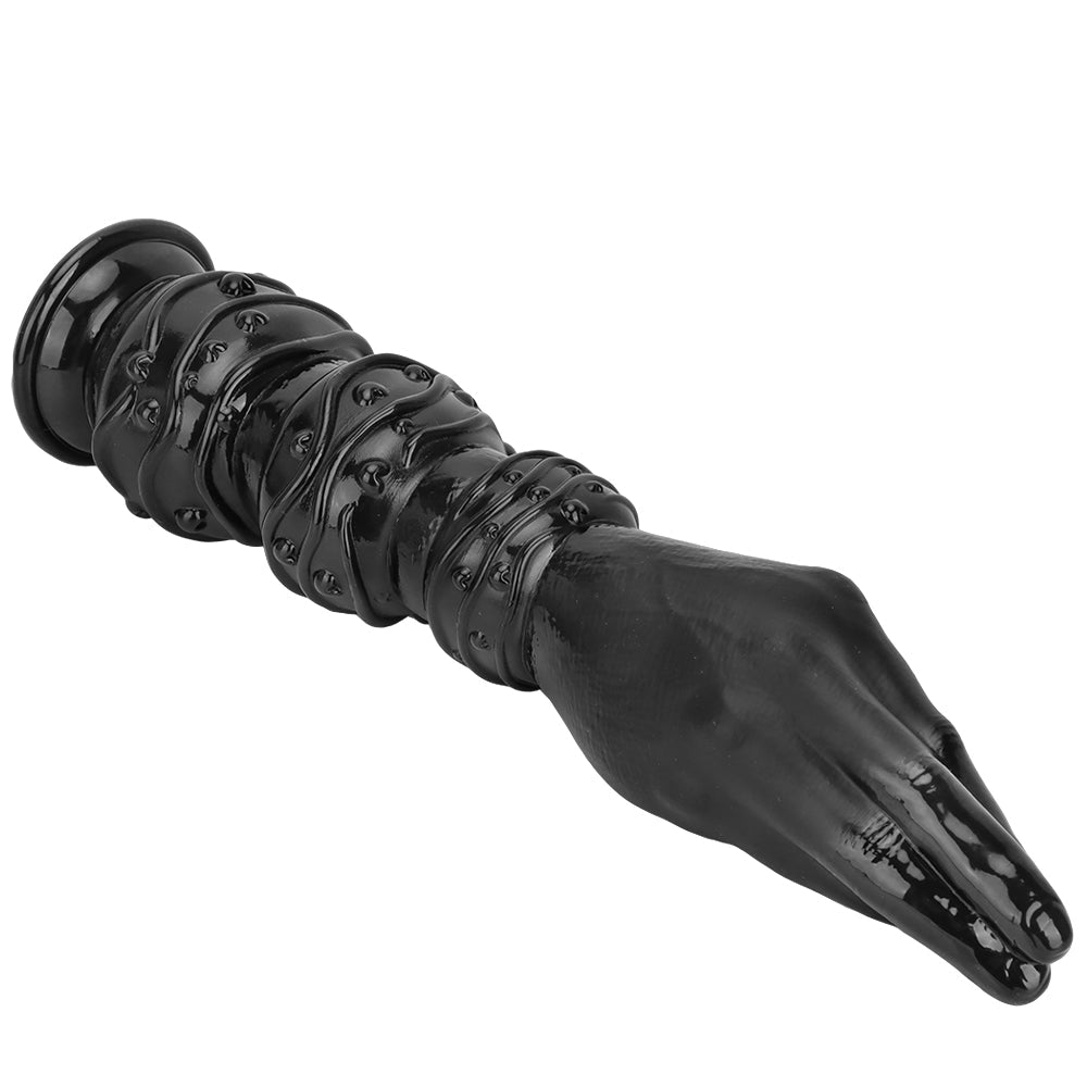 Gode Main Fist Noir Gros 34 cm
