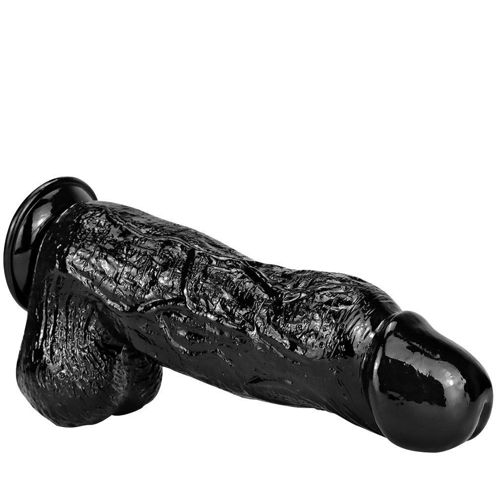 8 cm de Diamètre Ultra Épais Gros Gode Noir