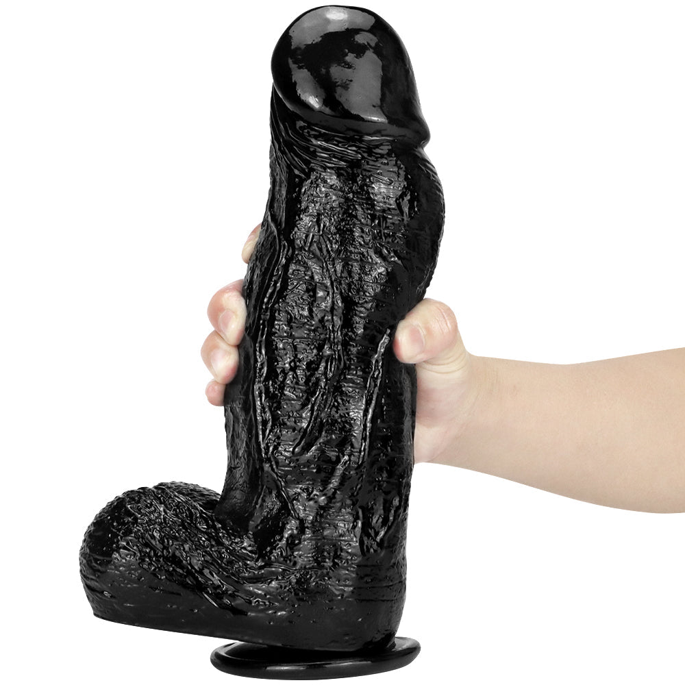 8 cm de Diamètre Ultra Épais Gros Gode Noir