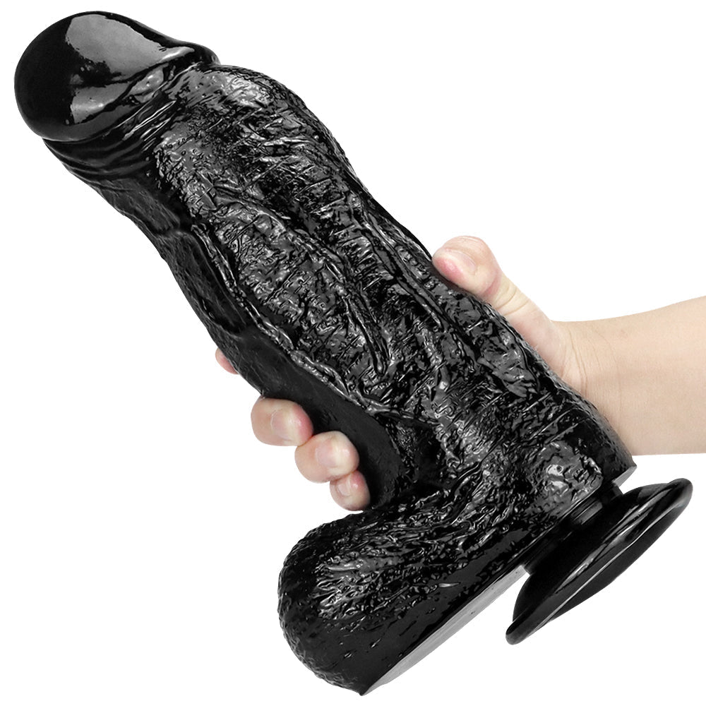8 cm de Diamètre Ultra Épais Gros Gode Noir