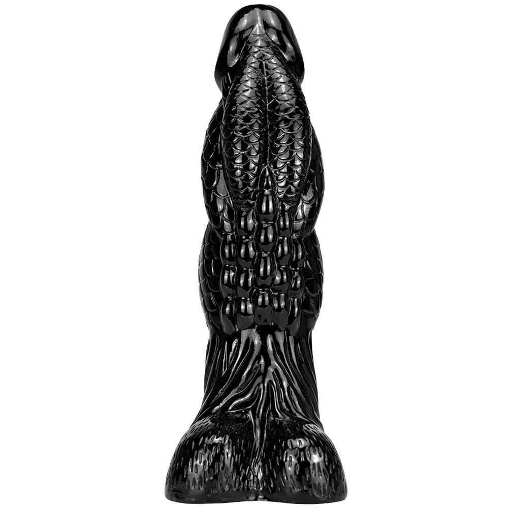Gode Geant Dragon Noir De 37 CM De Long