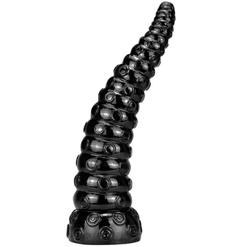 Gode Tentacule Noir Long 38 cm