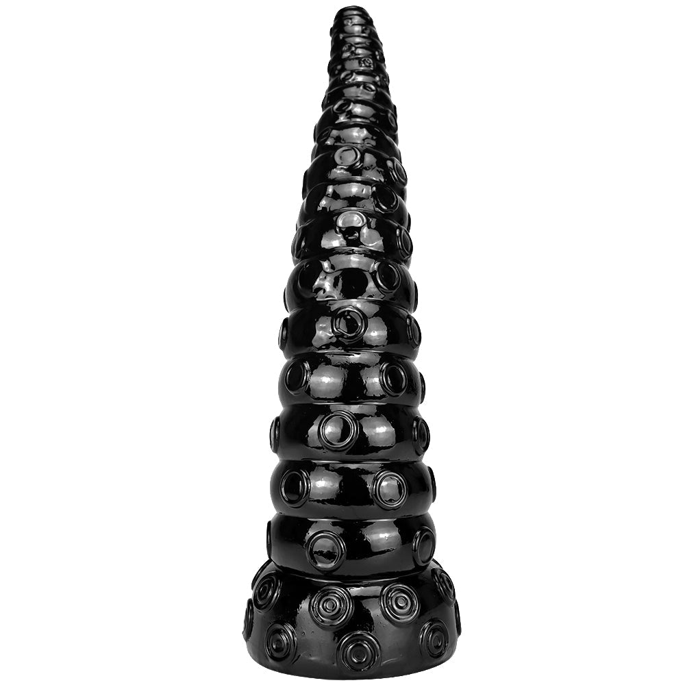 Gode Tentacule Noir Long 38 cm