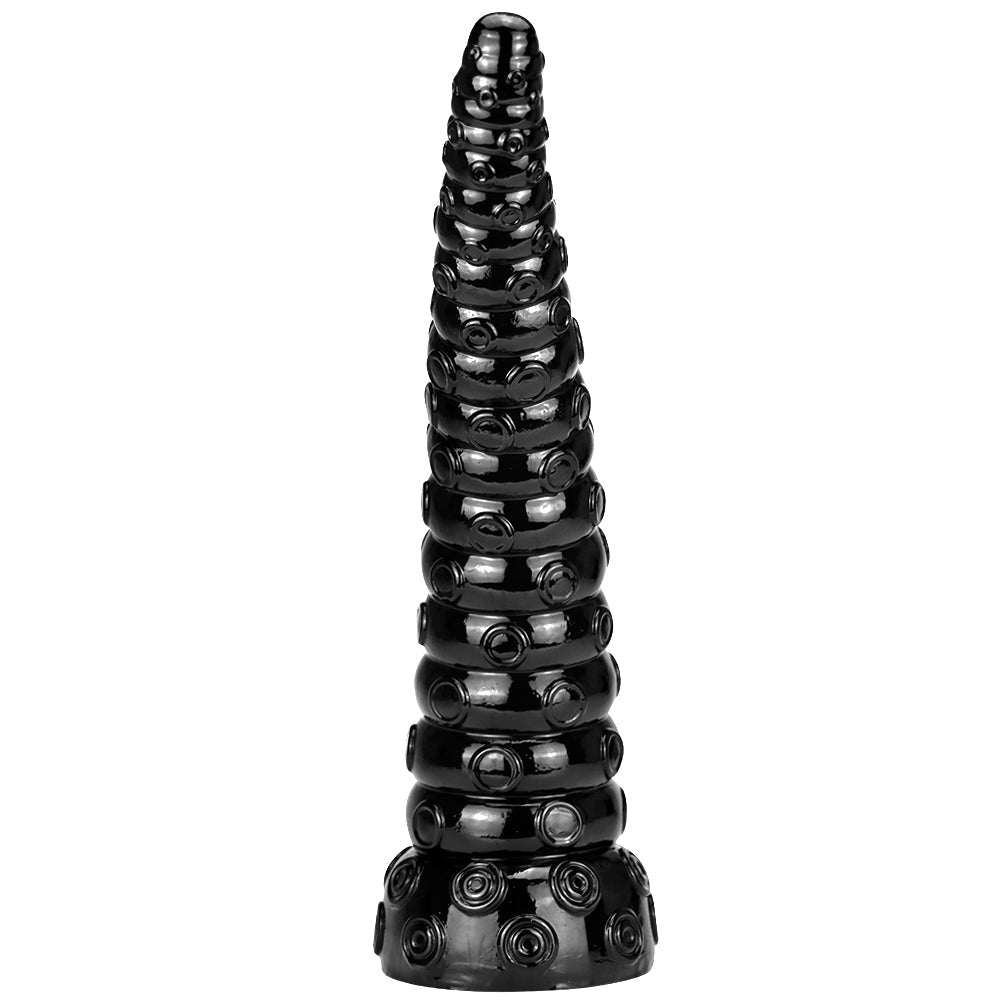 Gode Tentacule Noir Long 38 cm