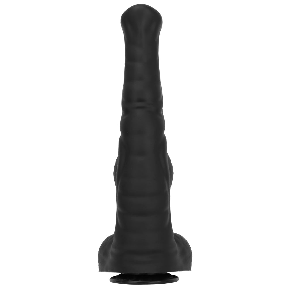 33.5 CM XXL Noir Silicone Gode Cheval