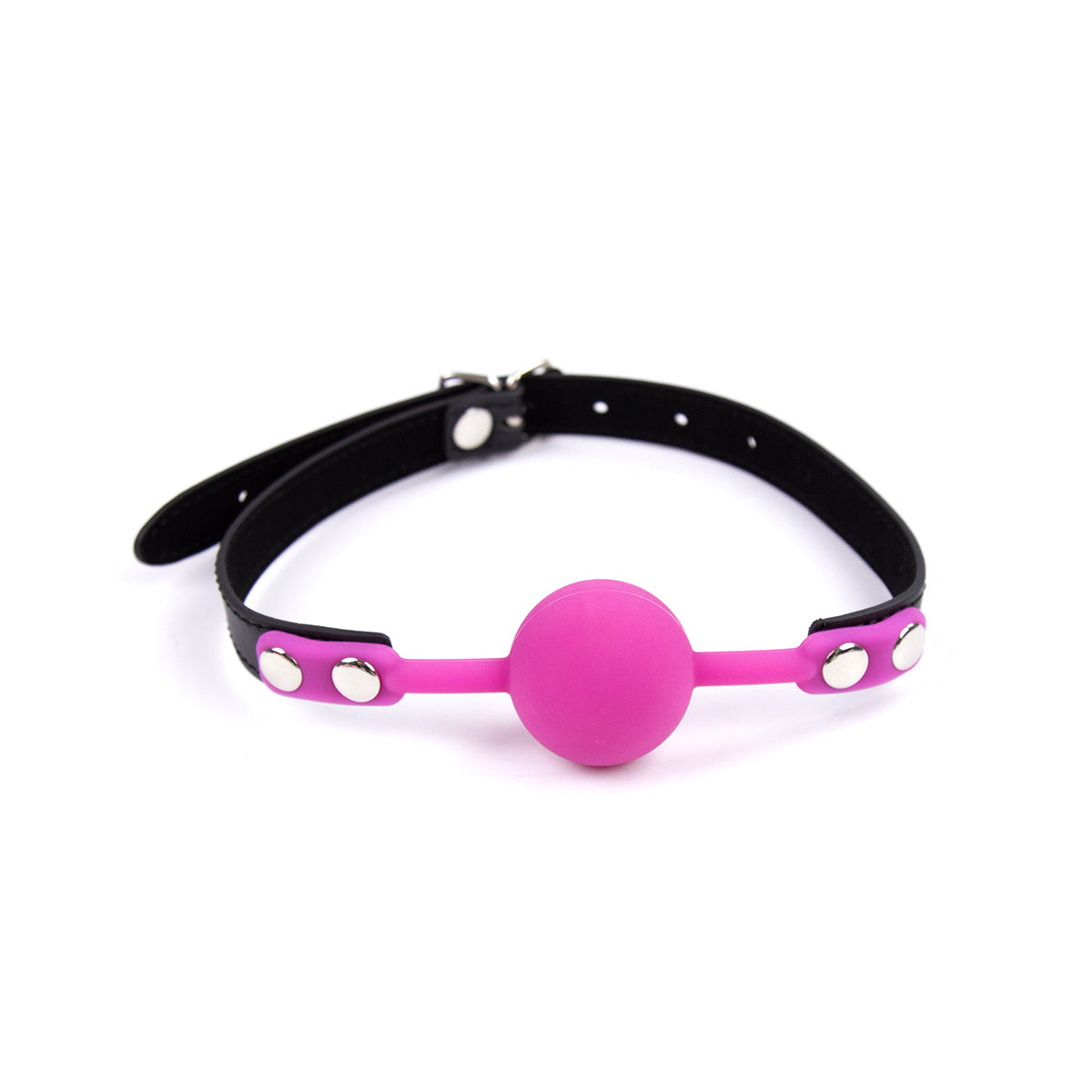 Bâillon-Boule Réglable en Silicone pour Bondage BDSM