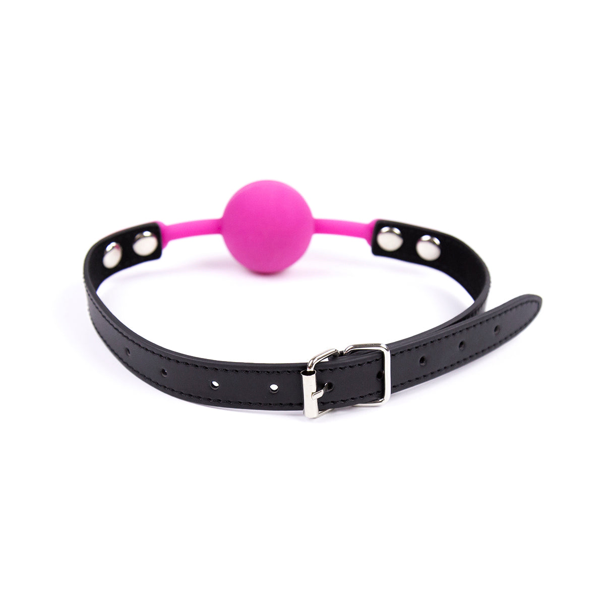 Bâillon-Boule Réglable en Silicone pour Bondage BDSM