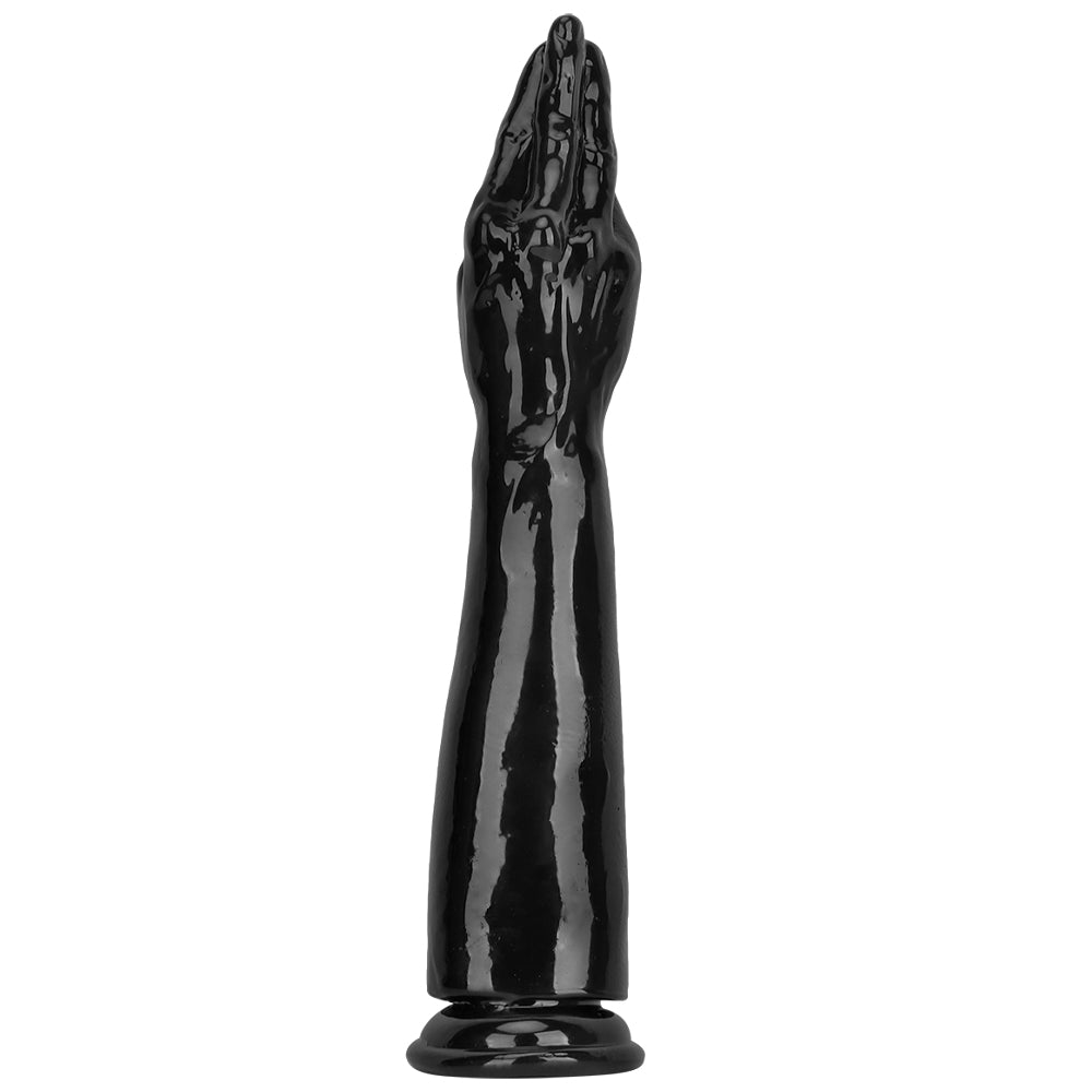40.5 CM Noir Réaliste Extra Long Gode Fist