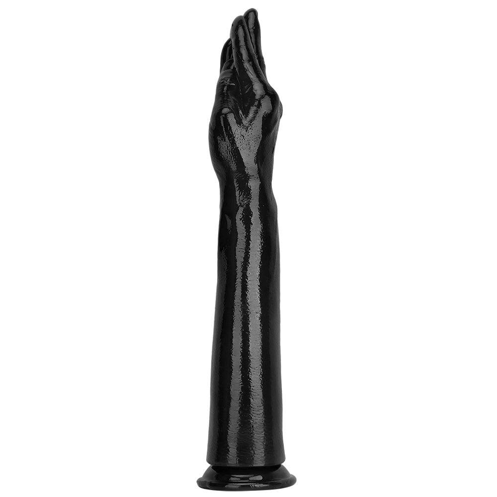 40.5 CM Noir Réaliste Extra Long Gode Fist