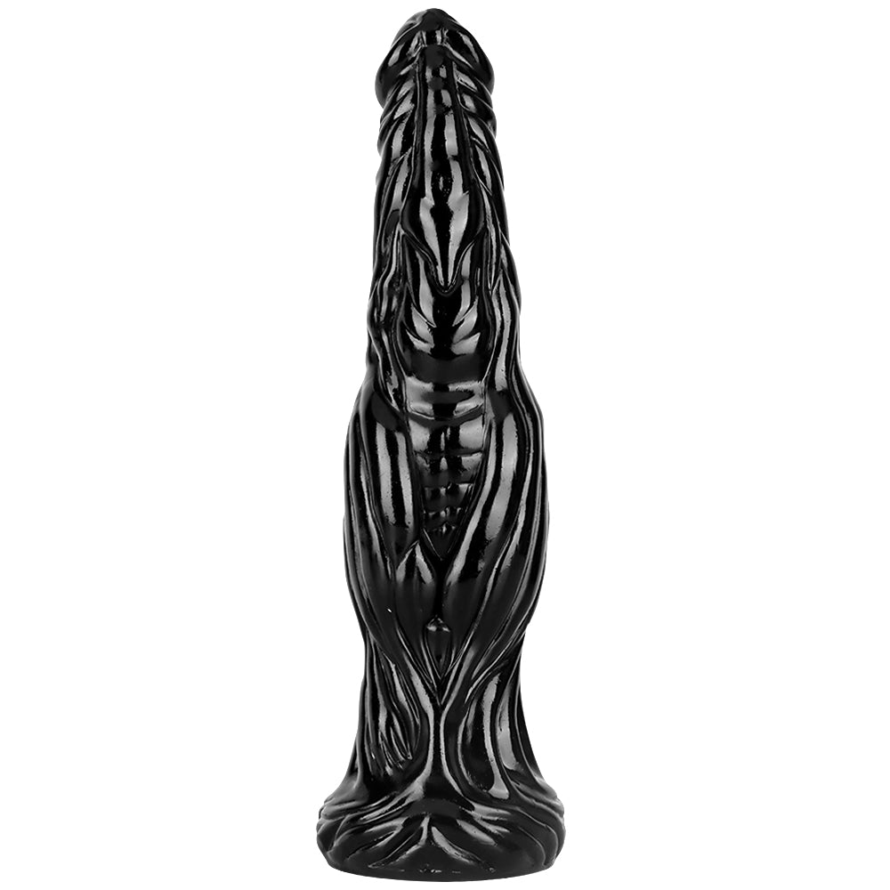 Gode XXL Dragon Noir 7,5 cm De Diamètre
