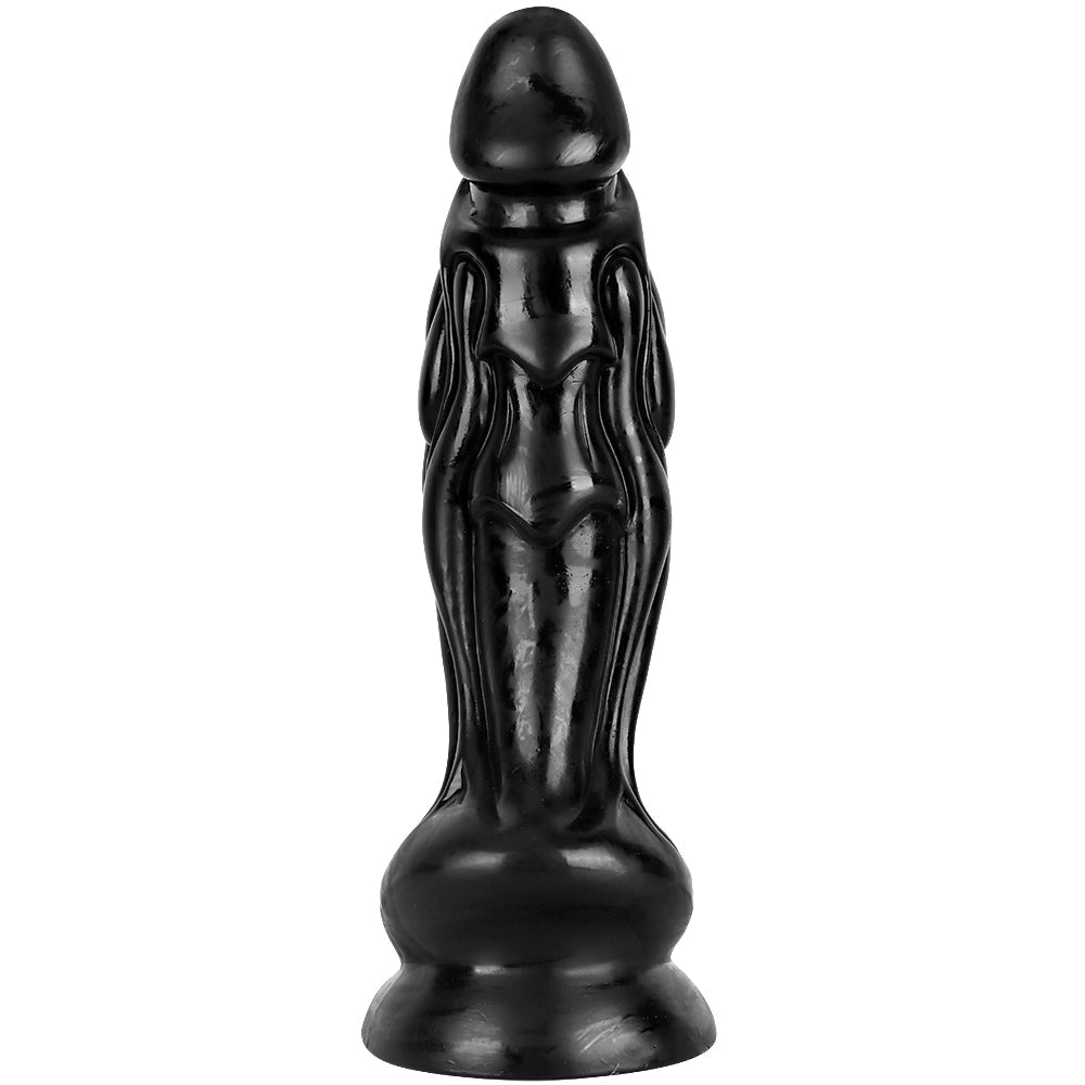 Gode Dragon Noir Gros fantaisie de 33 cm