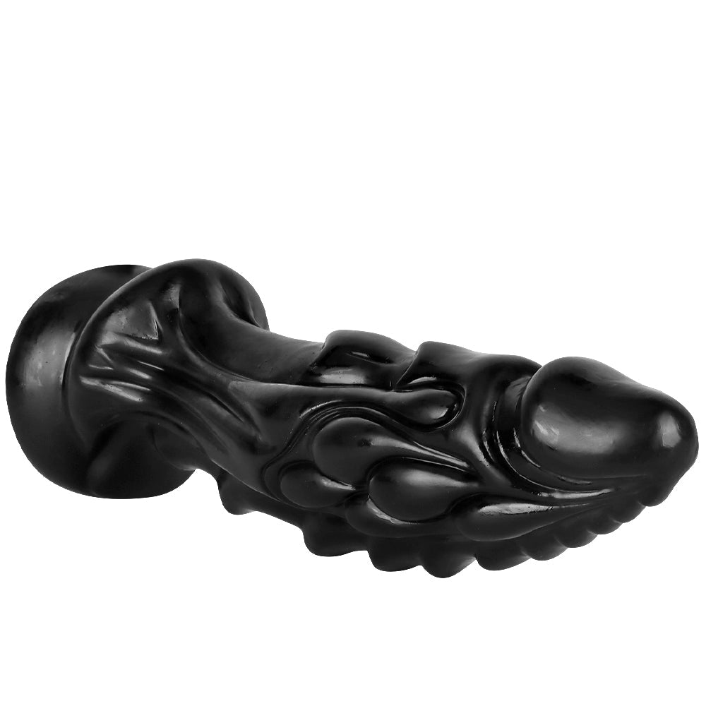Gode Dragon Noir Gros fantaisie de 33 cm