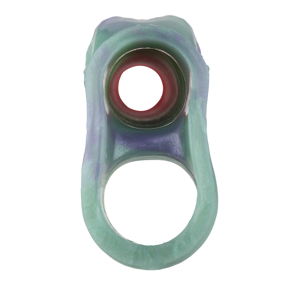 Ouvertes Souple Silicone Gaine à Pénis Fantasy avec Nœud Canin