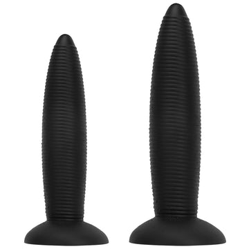 Gros Gode Ventouse Noir Nervuré 35,6 cm