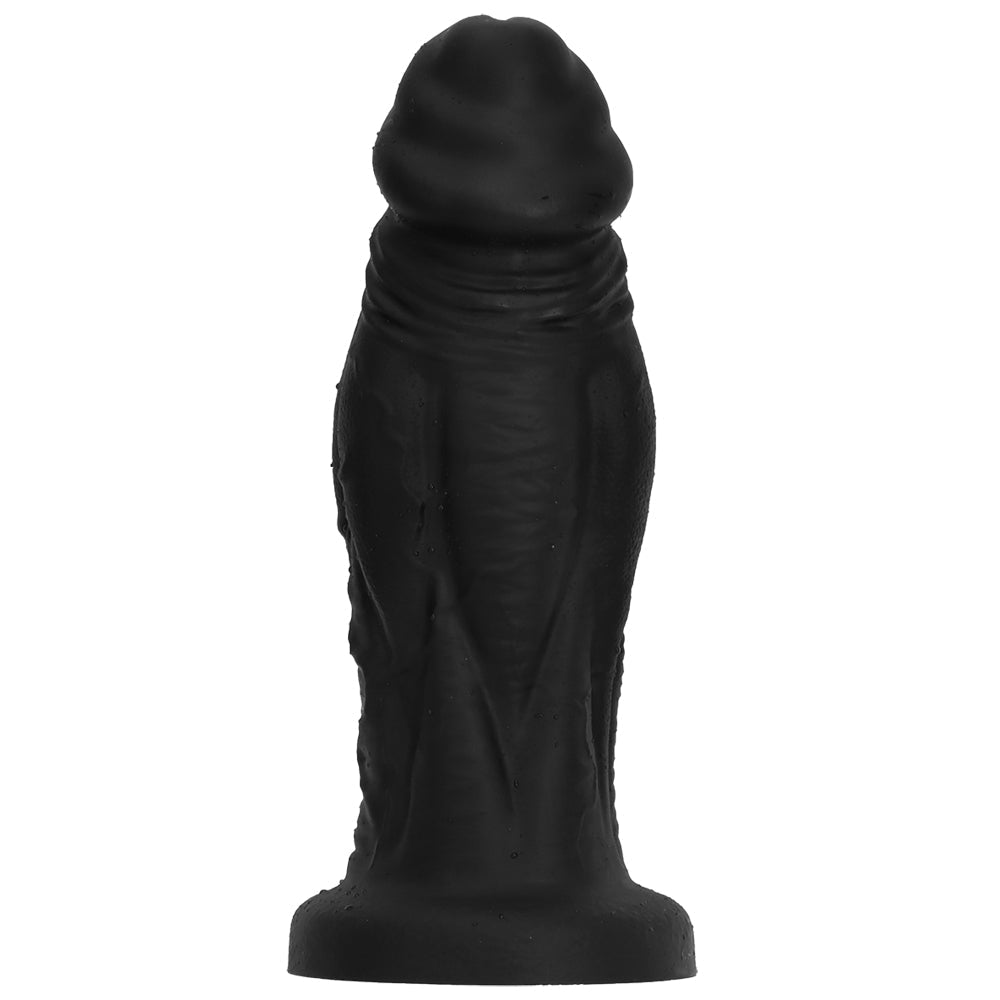 Gros Gode Noir XXL Courbé en Silicone