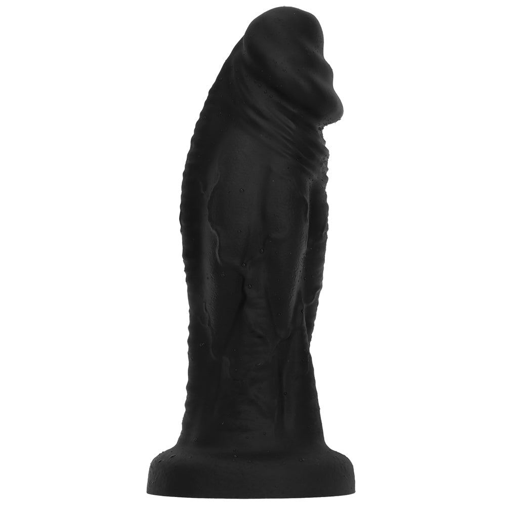 Gros Gode Noir XXL Courbé en Silicone