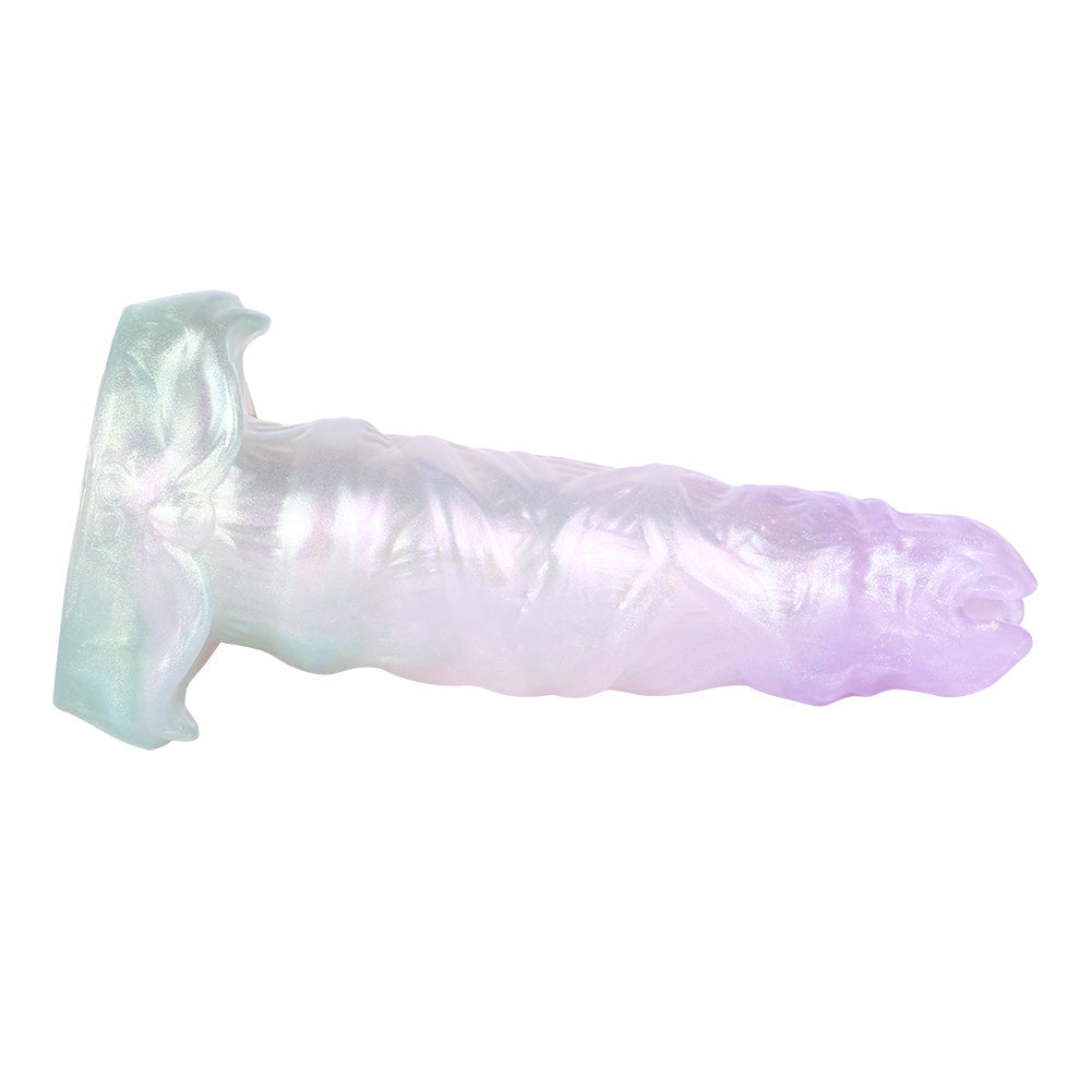 Gode Ovipositeur Alien Fantaisie Lumineux en Silicone