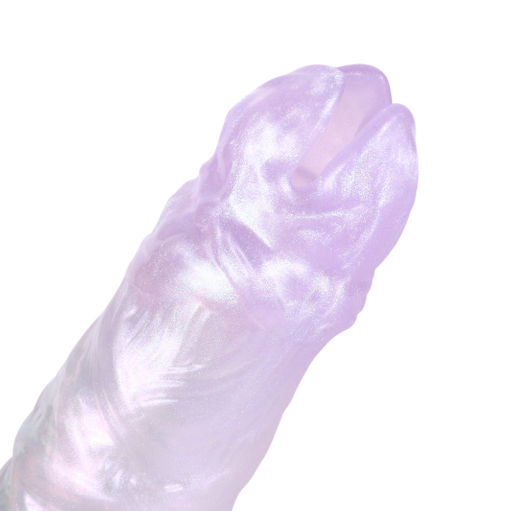 Gode Ovipositeur Alien Fantaisie Lumineux en Silicone