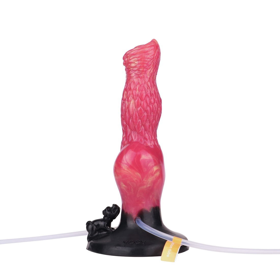 21,7 Cm Rouge Gode Chien Gonflable Éjaculateur