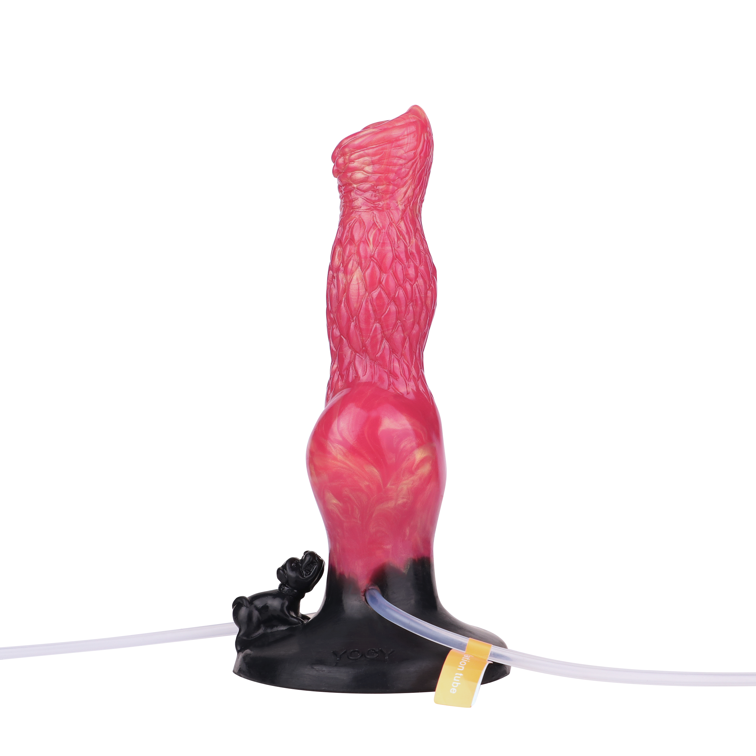 21,7 Cm Rouge Gode Chien Gonflable Éjaculateur