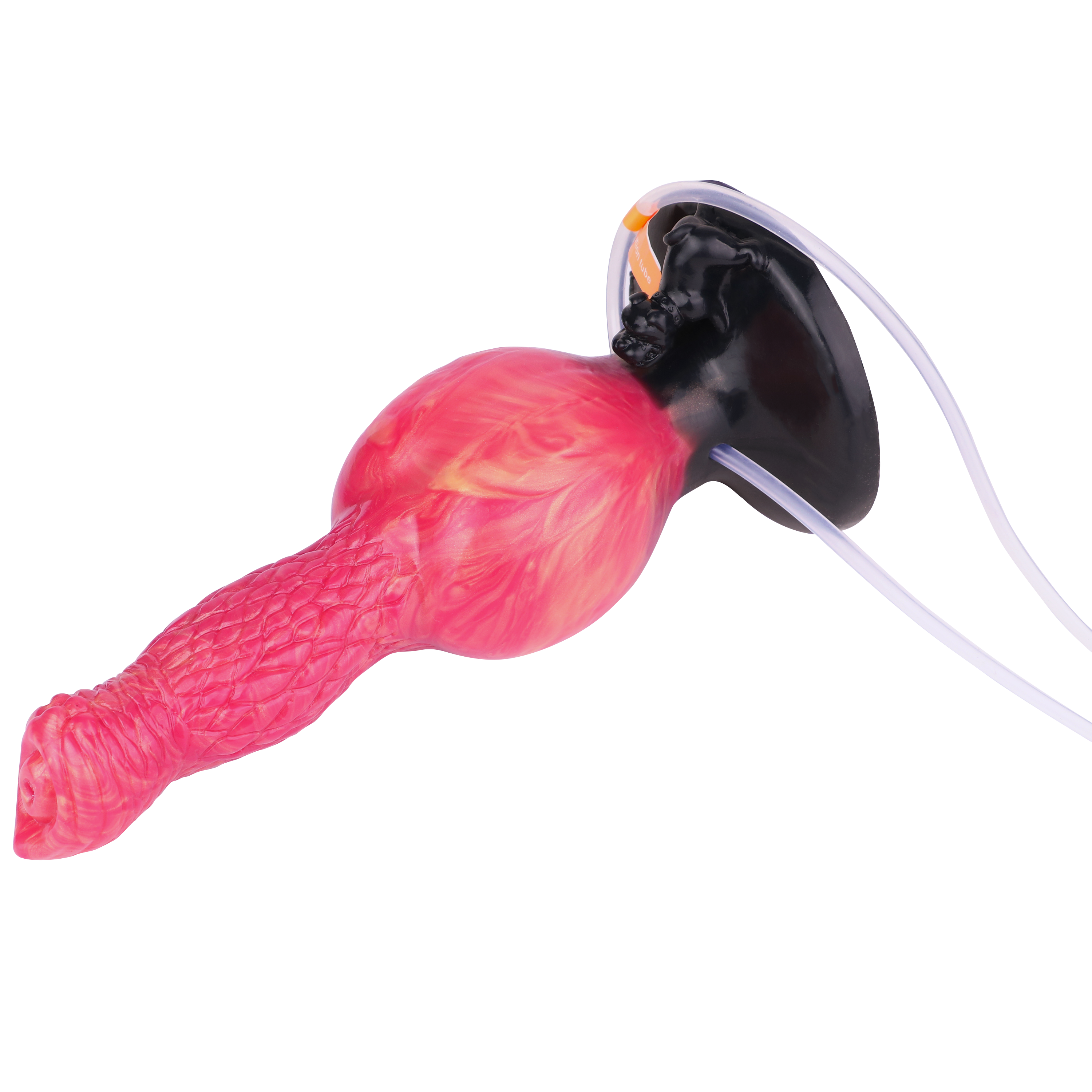 21,7 Cm Rouge Gode Chien Gonflable Éjaculateur