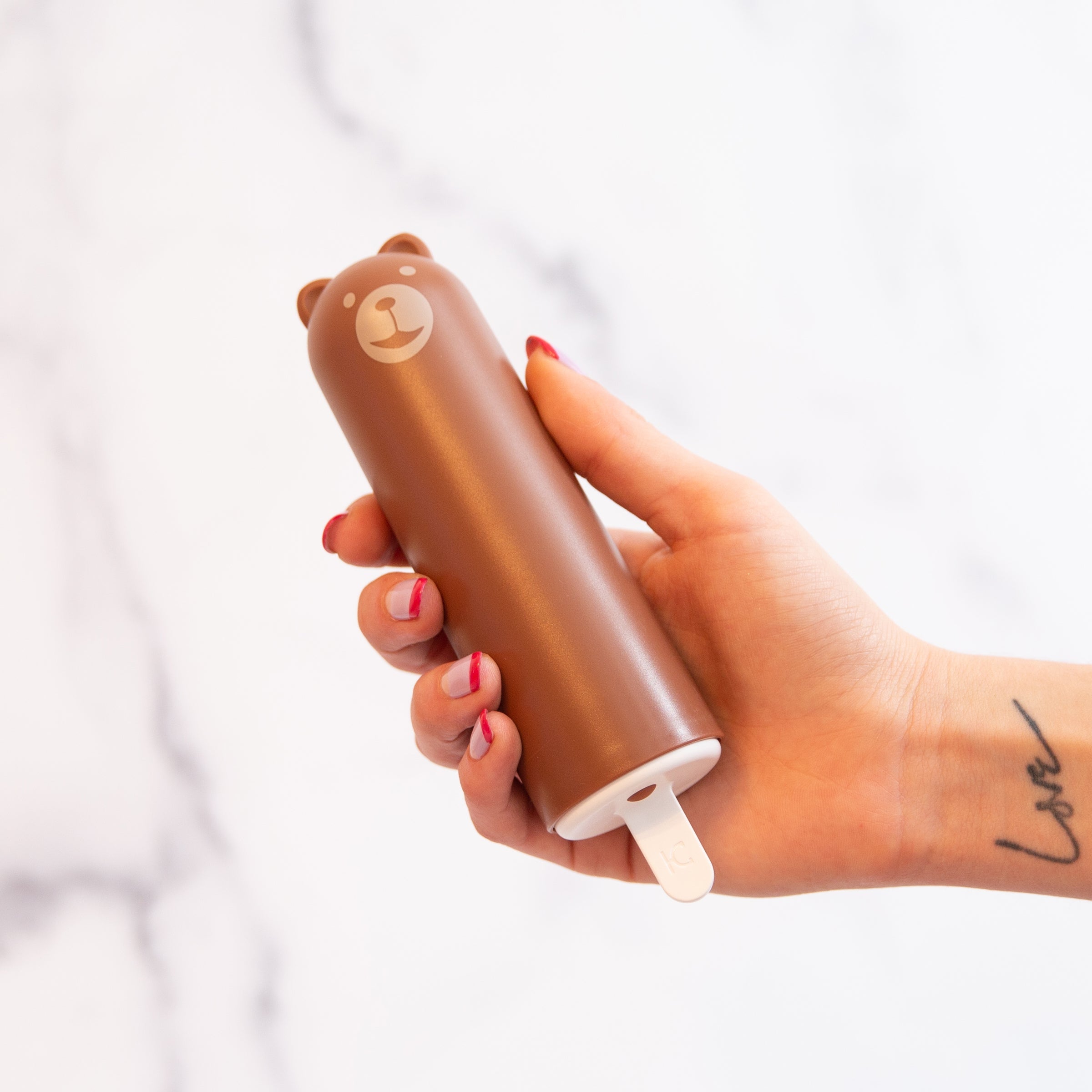 Gode Vibromasseur Discret En Forme De Glace Silicone